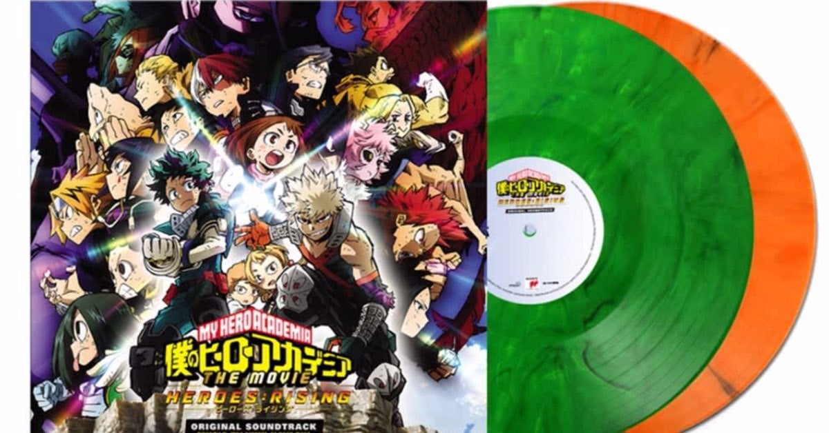 my hero academia vinyl